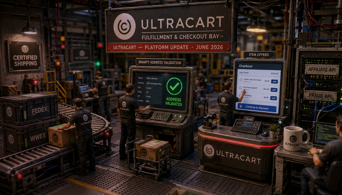 UltraCart Platform Updates &ndash; June 2026