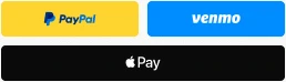 PayPal, Venmo, and Apple Pay buttons